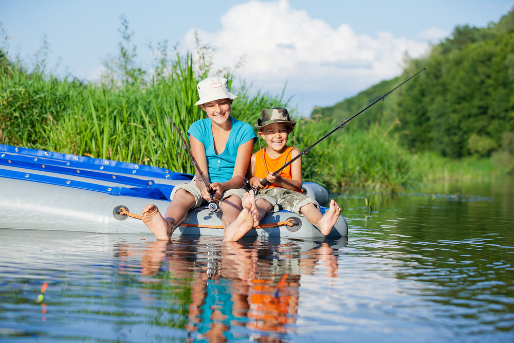 Tips to go fishing with children